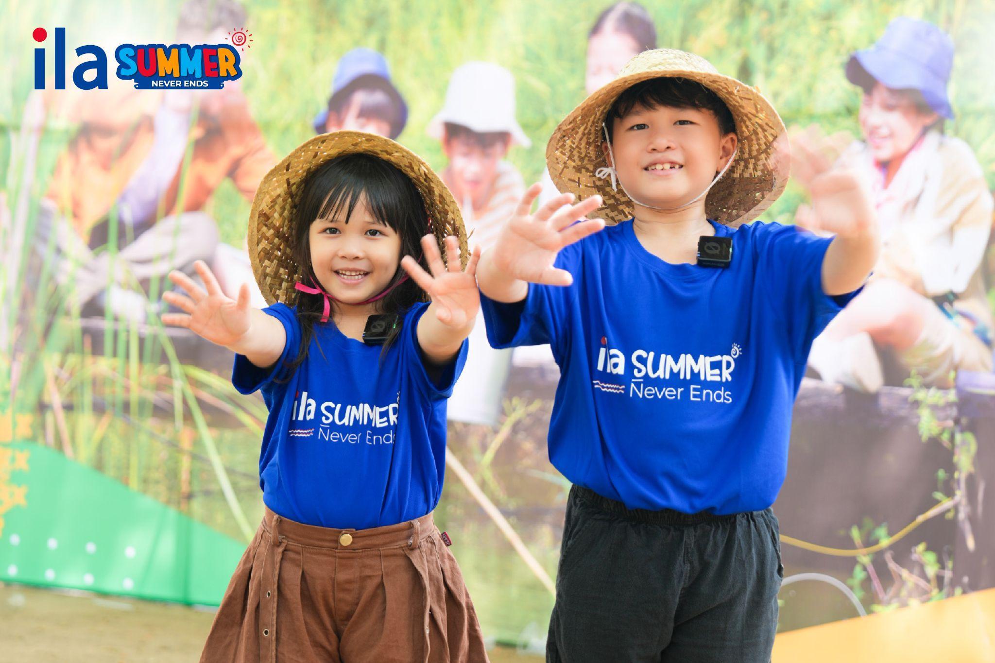 Mùa hè để con vui hết mình và tự tin thể hiện bản thân.
