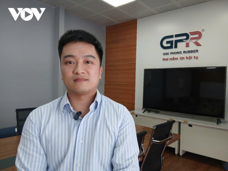 Ông Chu Trọng Thành - Phó TGĐ Công ty TNHH Cao su Giải phóng