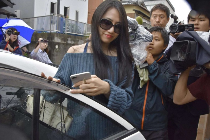 Suki Sudo bị truy tố, điều tra sau cái chết của người chồng đại gia. Kyodo.