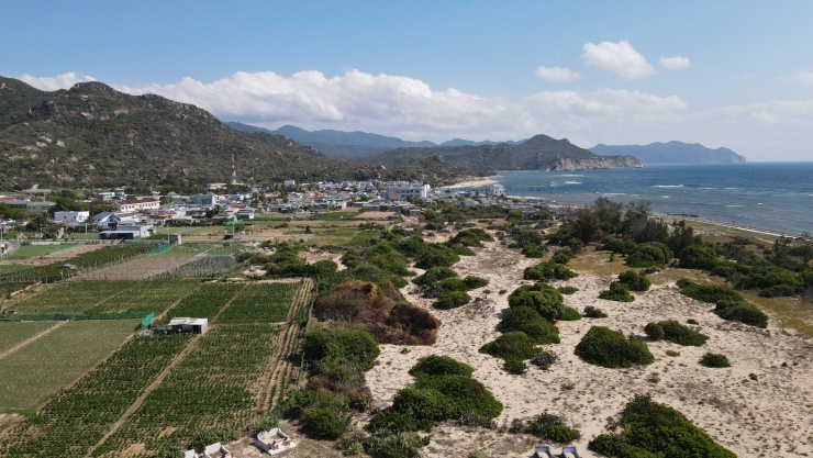 Thôn Thái An, xã Vĩnh Hải - nơi xây dựng Nhà máy Điện hạt nhân Ninh Thuận 2.