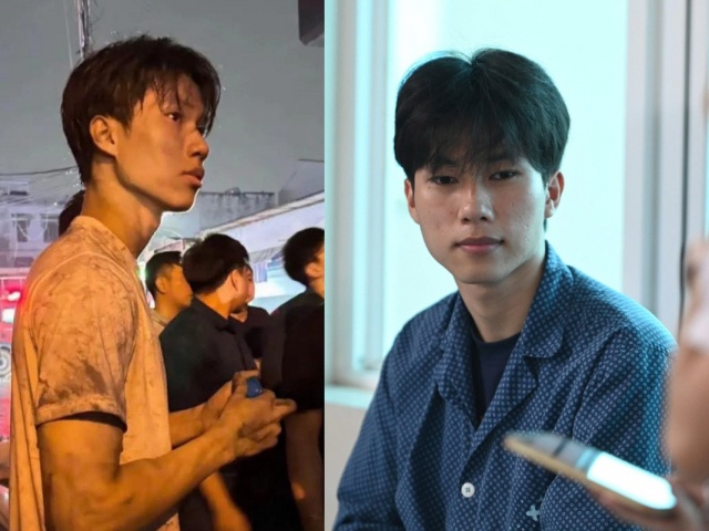 Lộ diện 'người hùng' trong bức ảnh ám khói sau vụ cháy nhà ở Hà Nội