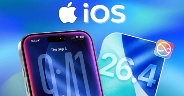 Apple cập nhật iOS 26.4, thêm tính năng đáng chú ý cho người dùng iPhone