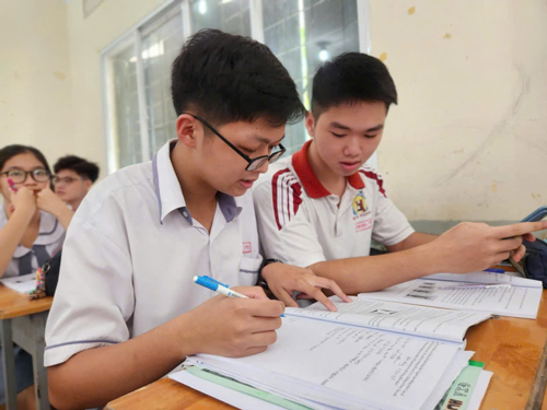 Hầu hết ý kiến đề xuất cho phép nhà trường tổ chức các lớp học bổ trợ sau giờ chính khóa .Ảnh: ĐẶNG TRINH