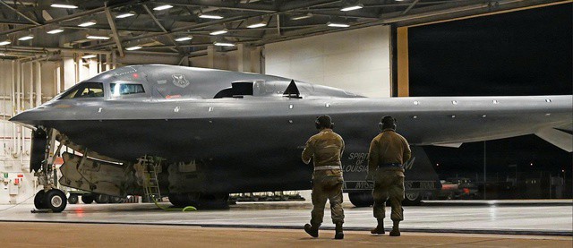 Máy bay ném bom B-2 Spirit của Mỹ. (Nguồn: Không quân Mỹ)