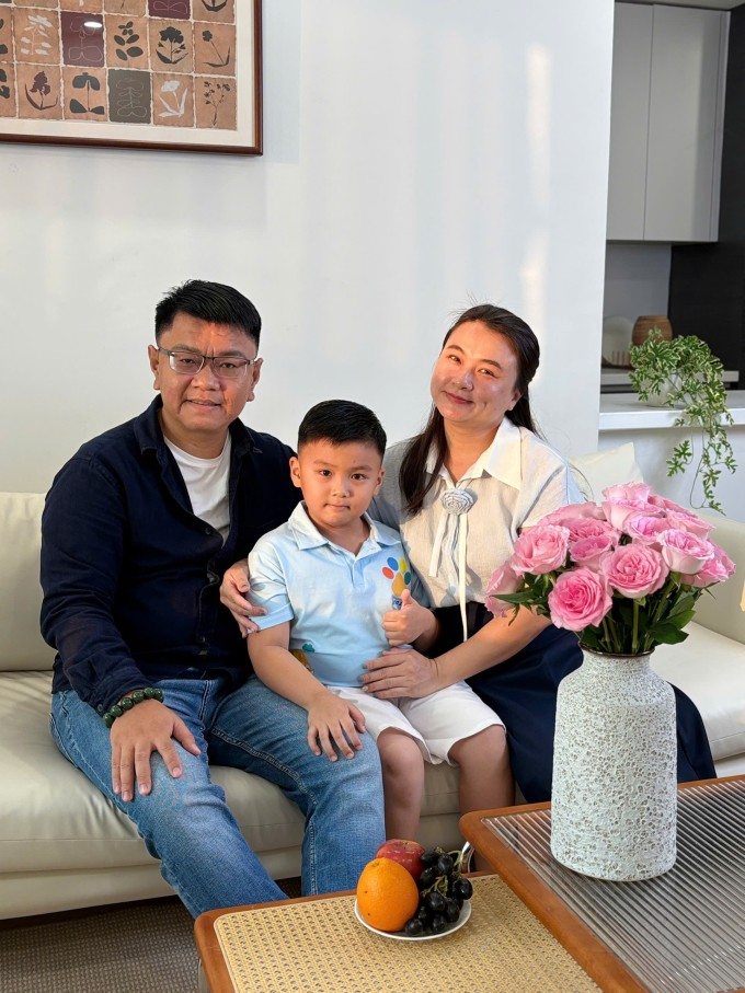 Gia đình Hoàng Minh, Ảnh: NVCC