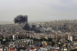 Israel không kích hàng loạt mục tiêu tại Thủ đô Beirut của Lebanon