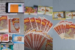 Tới trụ sở công an trình báo sau khi cào vé online trúng thưởng hơn 2,3 tỷ đồng