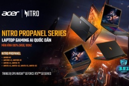 Laptop gaming Nitro thế hệ mới: màn hình ProPanel, tản nhiệt tối ưu và sức mạnh AI từ RTX 50 Series