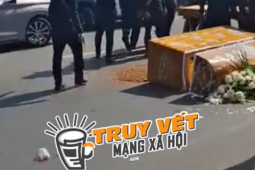 Xôn xao clip đạo tì ở TPHCM làm rơi quan tài trong lúc đưa tang