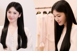 Song Hye Kyo hóa 'nàng thơ' với tóc dài nữ tính