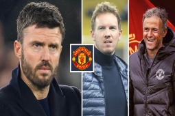 Đua ghế nóng MU: Carrick đấu 2 "chiến tướng" Enrique và Nagelsmann