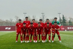 Video bóng đá U23 Việt Nam - U23 Triều Tiên: SAO trẻ HAGL toả sáng (CFA Team China)