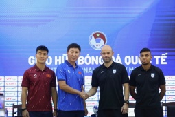 Họp báo ĐT Việt Nam - Bangladesh: Thầy Kim mơ Xuân Son & Hoàng Hên nâng cấp hàng công