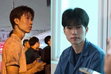 Lộ diện 'người hùng' trong bức ảnh ám khói sau vụ cháy nhà ở Hà Nội