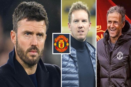 Đua ghế nóng MU: Carrick đấu 2 "chiến tướng" Enrique và Nagelsmann