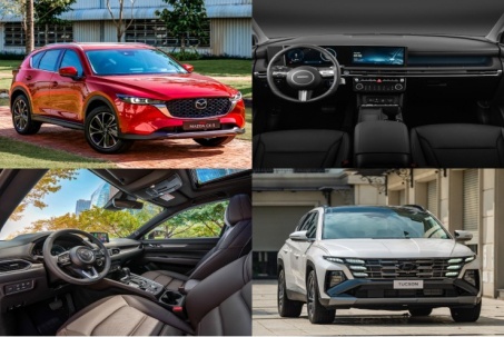 Điểm sáng của Hyundai Tucson khi so kè với Mazda CX-5