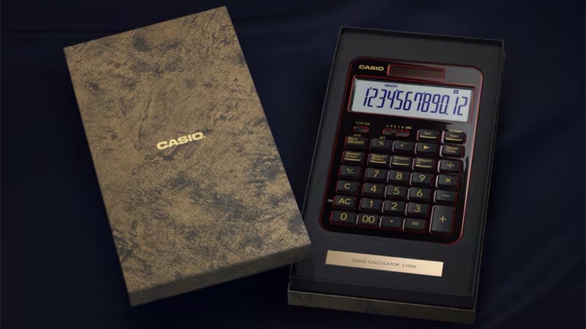 Casio ra mắt máy tính bỏ túi "Flagship" thiết kế sơn mài, giá hơn 16 triệu đồng - 1