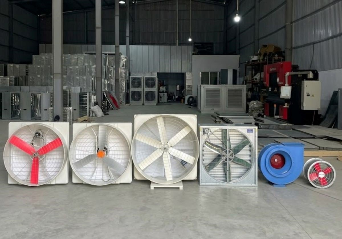 Quạt hút công nghiệp NAKO mang đến khả năng hút mùi, bụi bẩn vượt trội