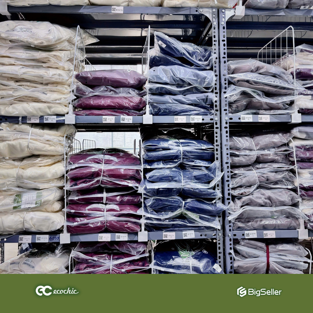 Hệ thống kho WMS gán vị trí cụ thể để kiểm soát tồn kho chính xác.