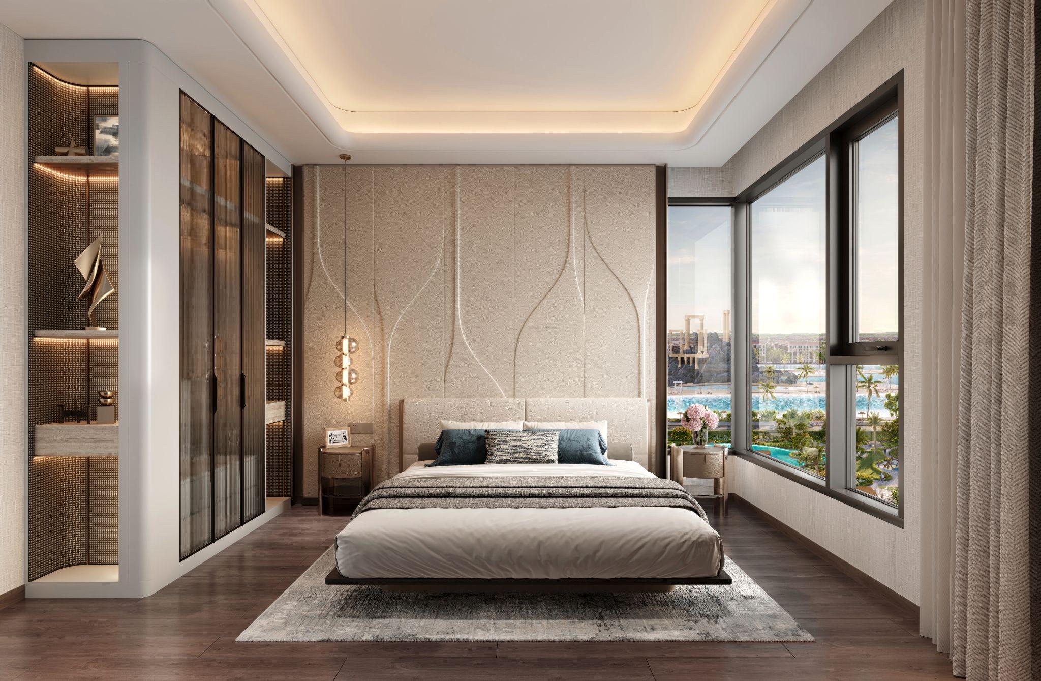 Mỗi căn hộ được bàn giao theo tiêu chuẩn cao cấp của Masteri Collection với hệ vật liệu và thiết bị tuyển chọn từ các thương hiệu quốc tế