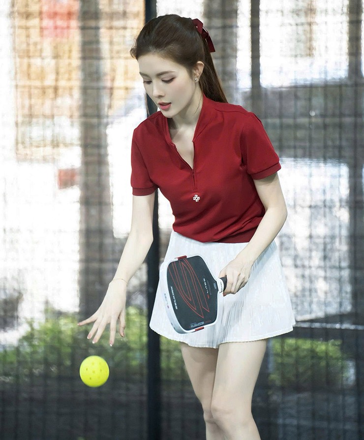 Người đẹp Lilly Luta lần đầu thi pickleball gây “sốt”, Moon Võ cùng lúc chơi 2 nội dung - 1