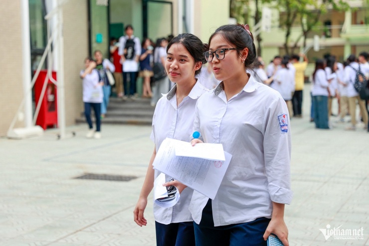 Thí sinh dự thi tốt nghiệp THPT năm 2025. Ảnh: Phạm Hải