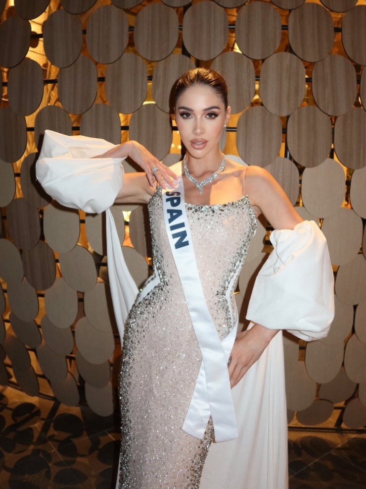 Người đẹp Andrea Valero - đại diện Tây Ban Nha tại Hoa hậu Hoàn vũ 2025.