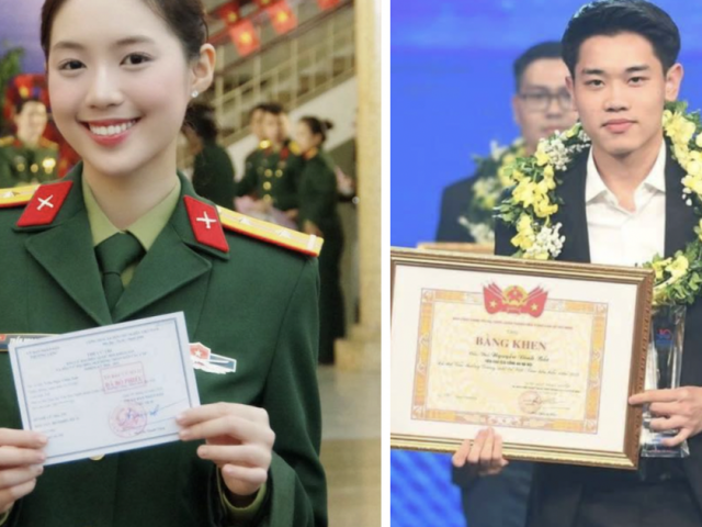 Đình Bắc và nữ Trung úy là Á hậu Việt Nam lại gây chú ý