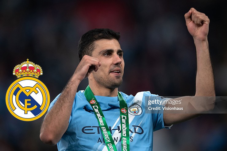 Rodri của Man City muốn gia nhập Real Madrid: Thương vụ rung chuyển châu Âu