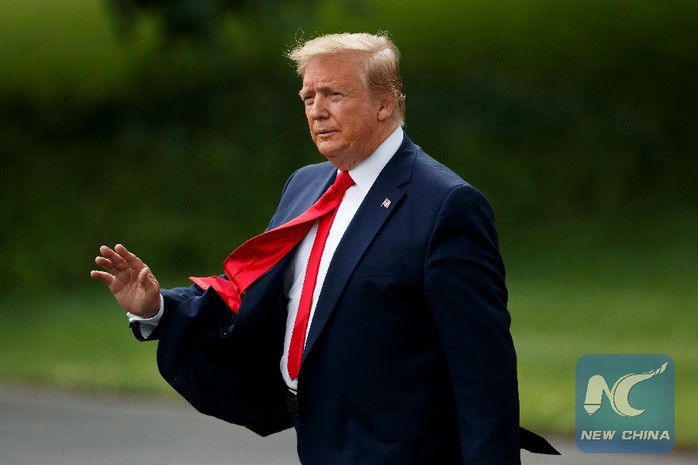 Tổng thống Mỹ Donald Trump. Ảnh: Tân Hoa Xã