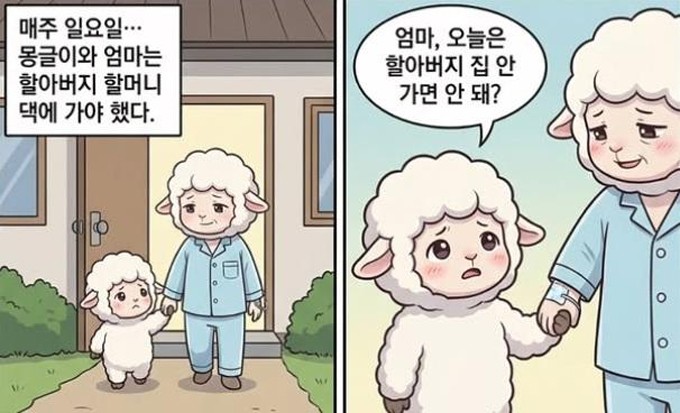 Webtoon của Jeon Woo-won. Ảnh chụp màn hình