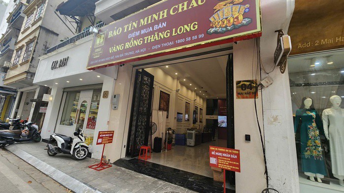 Cơ sở ở phố Mai Hắc Đế. Ảnh: Thái Nguyễn