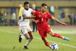 Video bóng đá ĐT Việt Nam - Bangladesh: Hiệp đấu tưng bừng, dấu ấn Hoàng Hên - Tuấn Hải