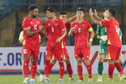 Trực tiếp bóng đá ĐT Việt Nam - Bangladesh: Xuân Son suýt lập công, Hoàng Hên sút trúng cột dọc