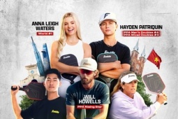 Pickleball thế giới “đổ bộ” TP.HCM: Cơ hội đối đầu tay vợt số 1 Anna Leigh Waters