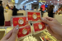 Cuối ngày 26-3, giá vàng tại SJC, Mi Hồng, Bảo Tín Minh Châu giảm tiếp