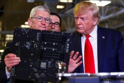 Apple chi 400 triệu USD để sản xuất linh kiện iPhone tại Mỹ