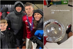 Con trai Rooney tiếp tục tỏa sáng: Ghi bàn giúp U16 MU vô địch Ngoại hạng Anh trẻ