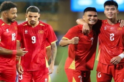 ĐT Việt Nam đại thắng:  " Cơn lốc đỏ "  dần thành hình, vẫn cần thêm  " son "  và  " hên " 