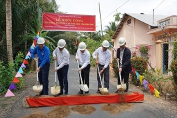 LG Electronics đóng góp xây cầu dân sinh tại Vĩnh Long, góp phần tăng kết nối giao thông vùng nông thôn