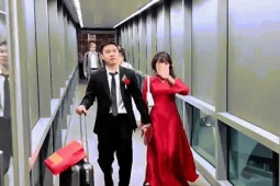 Chú rể Quảng Ninh đến Đà Nẵng rước dâu bằng máy bay gây sốt