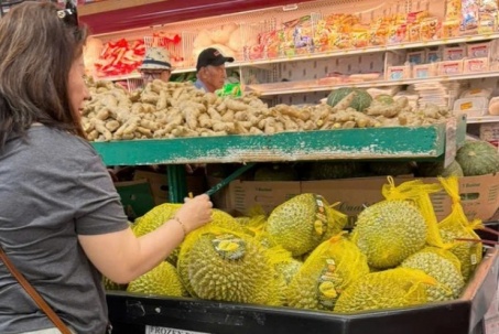 Sầu riêng Ri 6 Việt Nam áp đảo chợ châu Á ở Mỹ