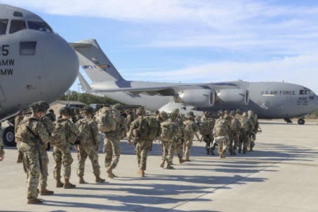 Mỹ triển khai Bộ chỉ huy Sư đoàn dù 82 tới Trung Đông, sẵn sàng phương án tác chiến mặt đất