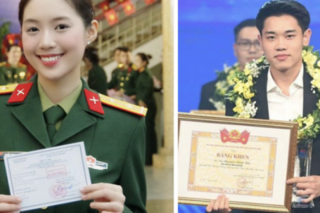 Đình Bắc và nữ Trung úy là Á hậu Việt Nam lại gây chú ý