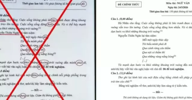 Lan truyền đề thi học sinh giỏi đầy lỗi chính tả: Sở GD&ĐT Đắk Lắk lên tiếng