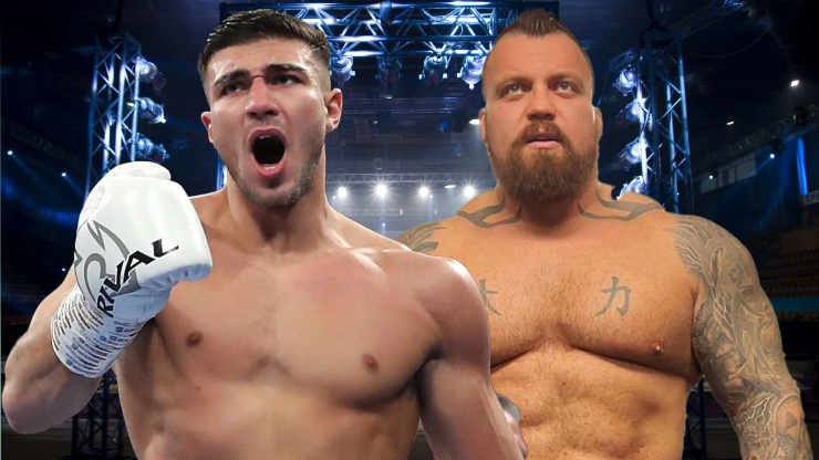 Eddie Hall (bên phải) sắp đấu với Tommy Fury (bên trái) có thể tạo ra trận đấu đặc biệt nhất