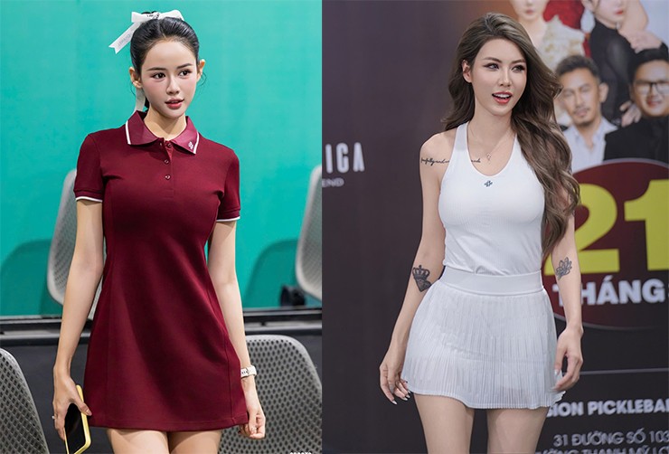 Katty và Mai Hoa được đánh giá là cặp “đẹp đôi” bậc nhất của giải khi đều sở hữu chiều cao và nhan sắc nổi bật. Cả hai gây ấn tượng bằng kỹ thuật tốt, phối hợp ăn ý để toàn thắng tại vòng bảng bằng những tỉ số rất áp đảo. Tuy nhiên, hai người đẹp dừng bước ở vòng knock-out trước Hiền Hồ và Xuka, đôi sau đó giành ngôi á quân.