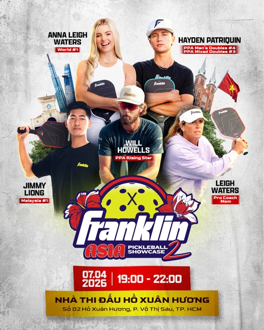 Thông tin về chương trình giao lưu với tay vợt số 1 Anna Leigh Waters