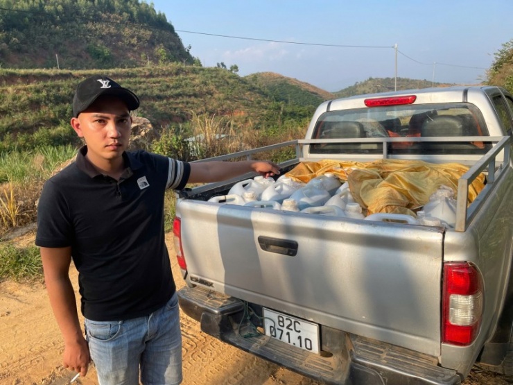 Ma Doãn Tâm người điều khiển xe oto BKS: 82C 071.10.