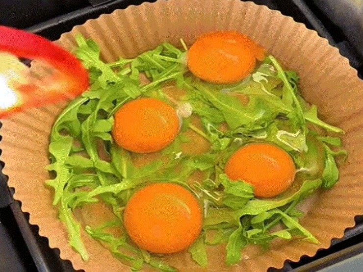 Bữa sáng đủ chất nhanh gọn với nồi chiên không dầu